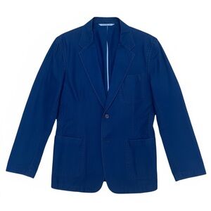 🧥 Express Men’s Blue Casual Blazer | Cotton | Size M